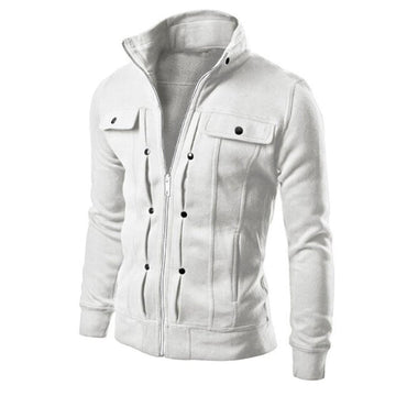 Herren Zip-Up Jacke | Stehkragenjacke  