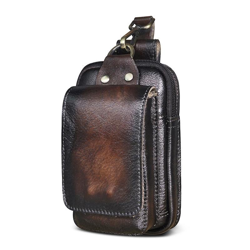 PU Lederen Heren Waist Bag