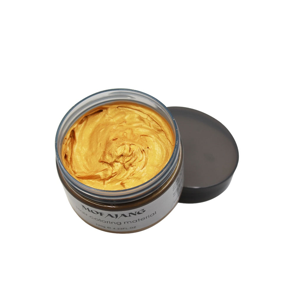 Haarkleur Wax Wateroplosbaar Plantenextracten Unisex
