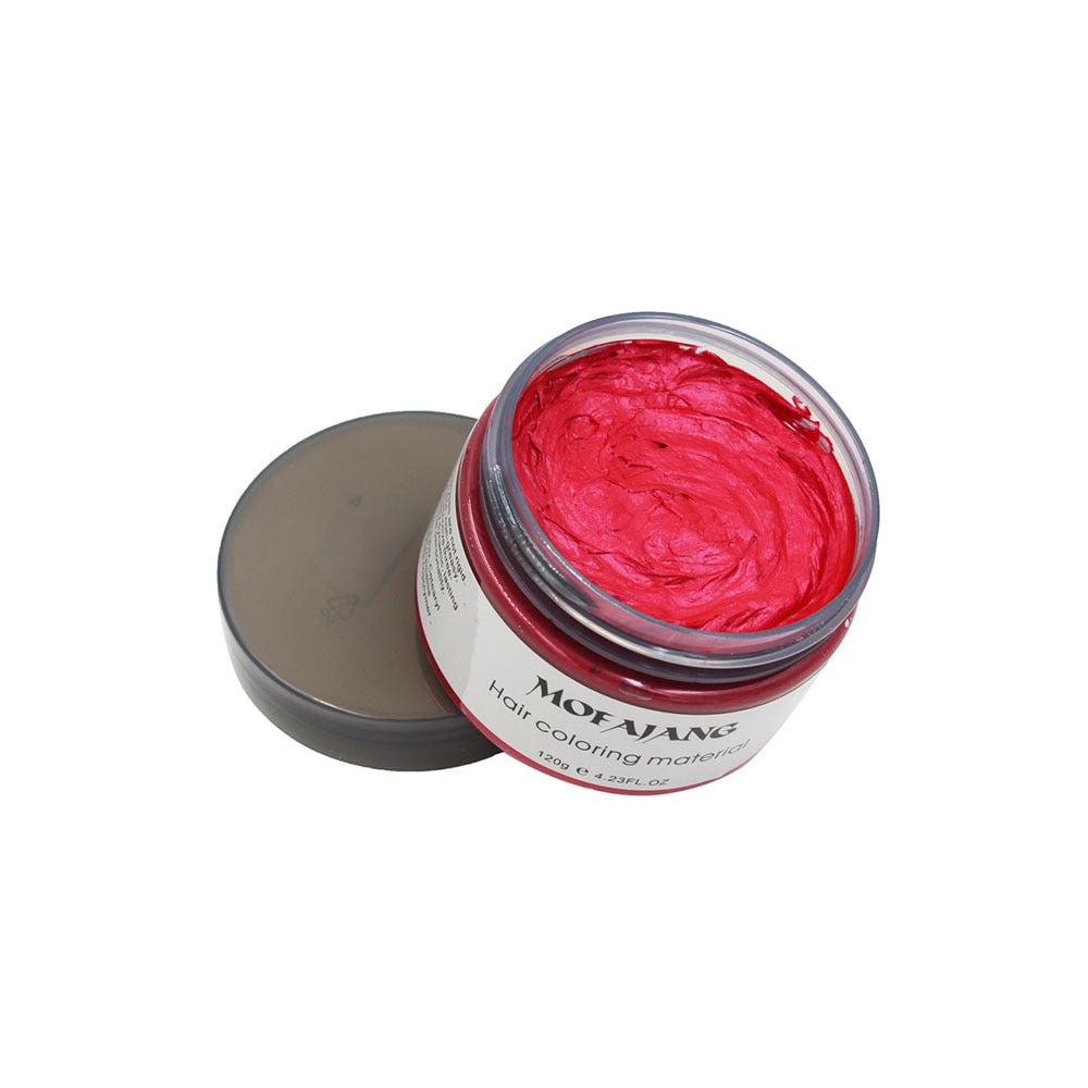 Haarkleur Wax Wateroplosbaar Plantenextracten Unisex