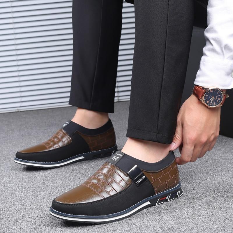 Heren instapschoenen – modern design met comfortabele zool en nette afwerking