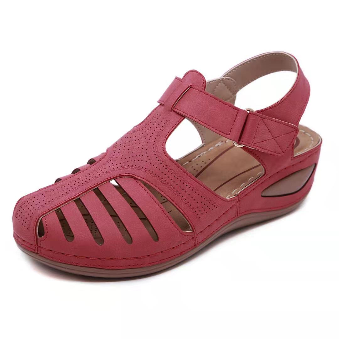 Dames sandalen – comfortabele pasvorm met open design en verstelbare band