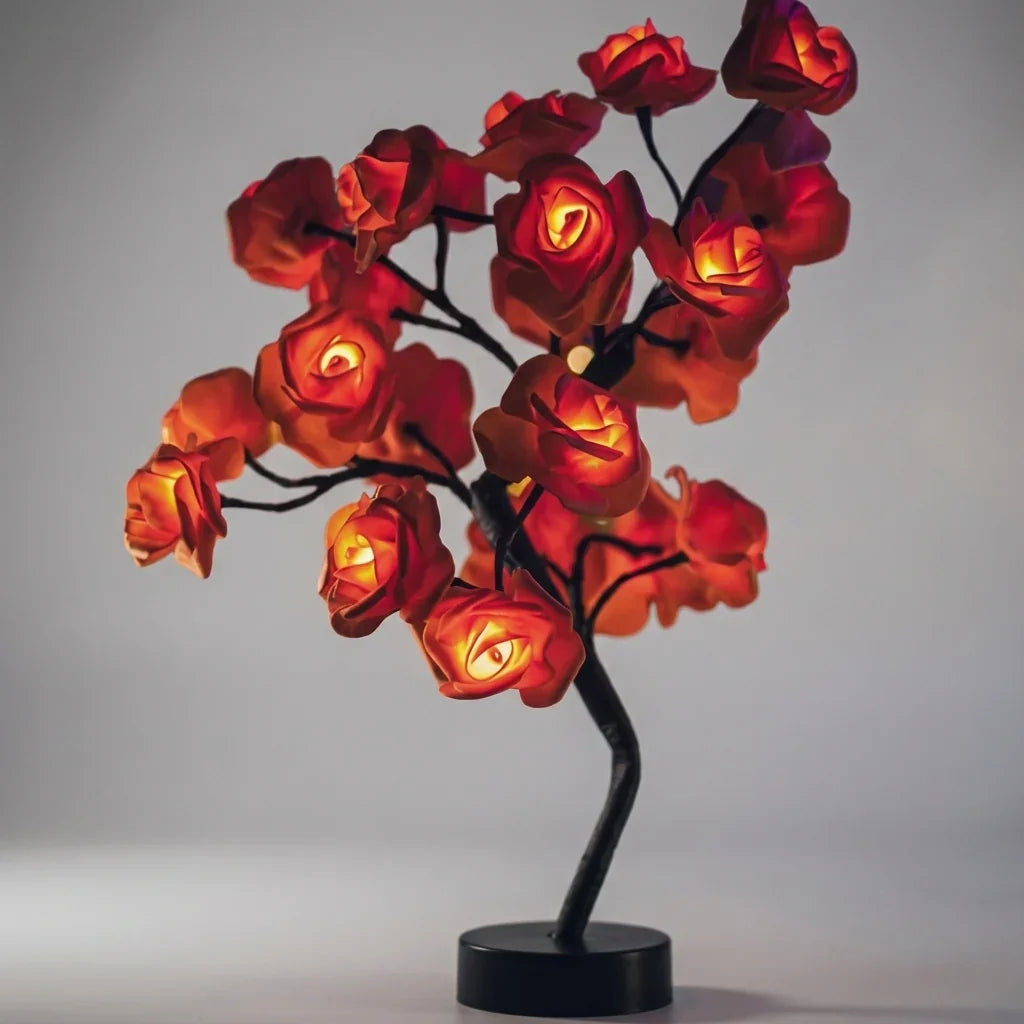 Handcrafted Floral Light Sculpture - Glowbloom 2