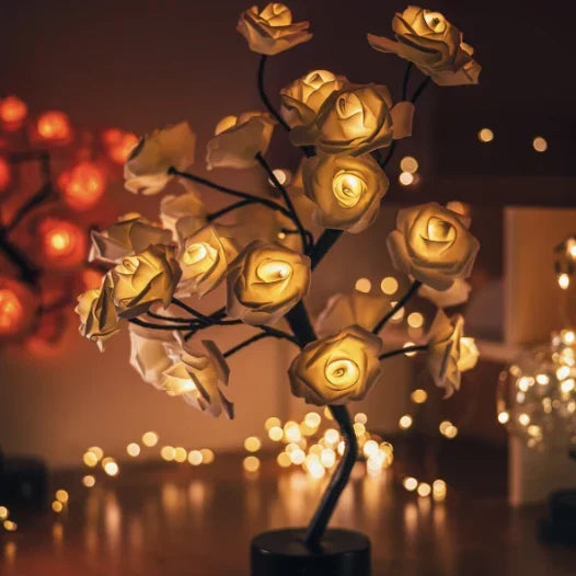 Handcrafted Floral Light Sculpture - Glowbloom 4