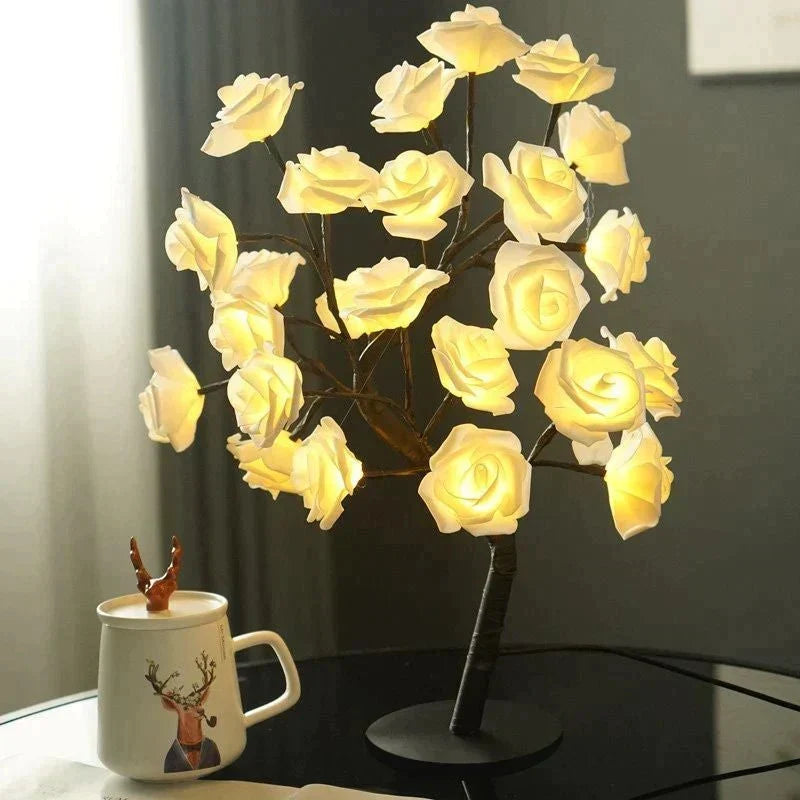 Handcrafted Floral Light Sculpture - Glowbloom 6