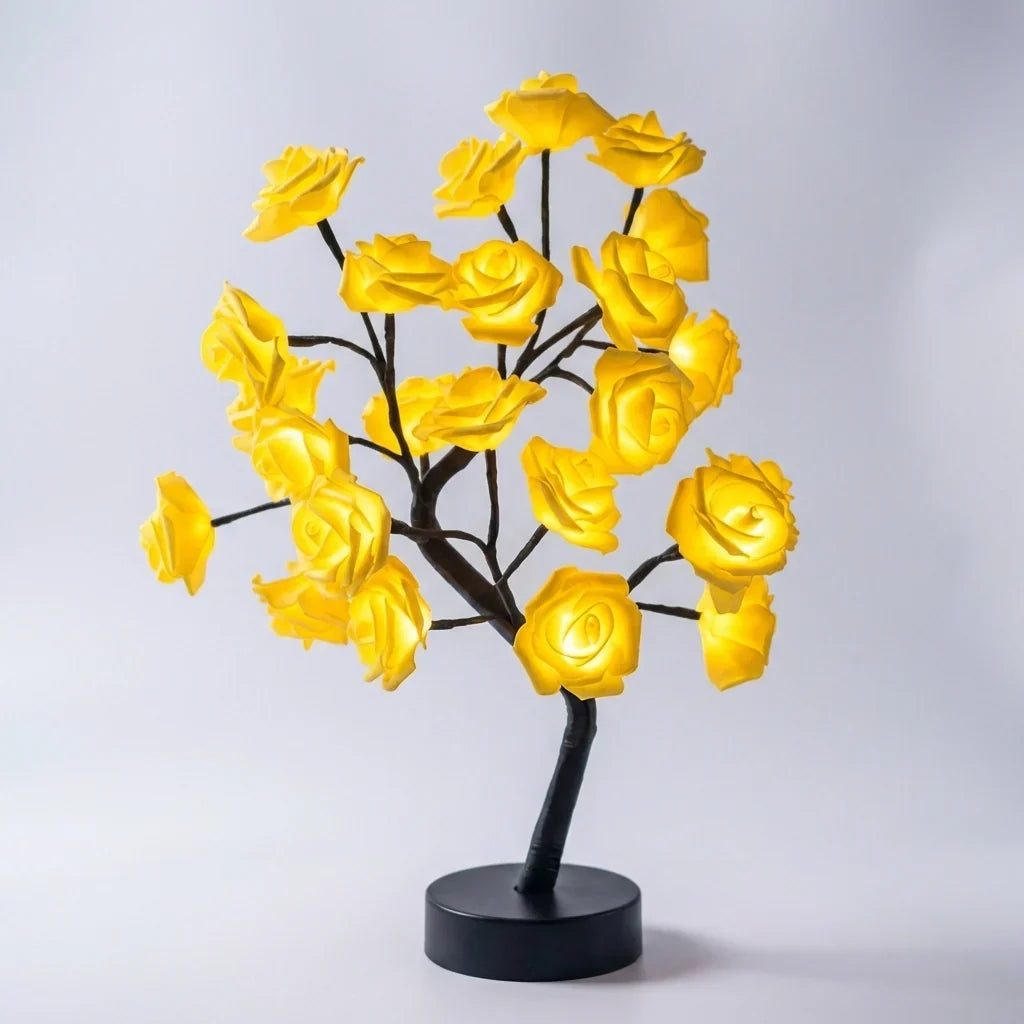 Handcrafted Floral Light Sculpture - Glowbloom 8