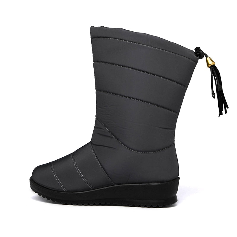 Super Warme Zachte Dames Winterlaarzen