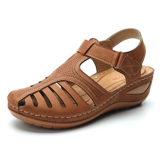 Dames sandalen – comfortabele pasvorm met open design en verstelbare band