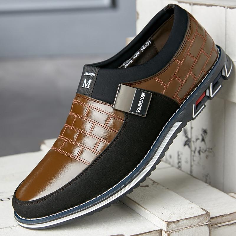 Heren instapschoenen – modern design met comfortabele zool en nette afwerking
