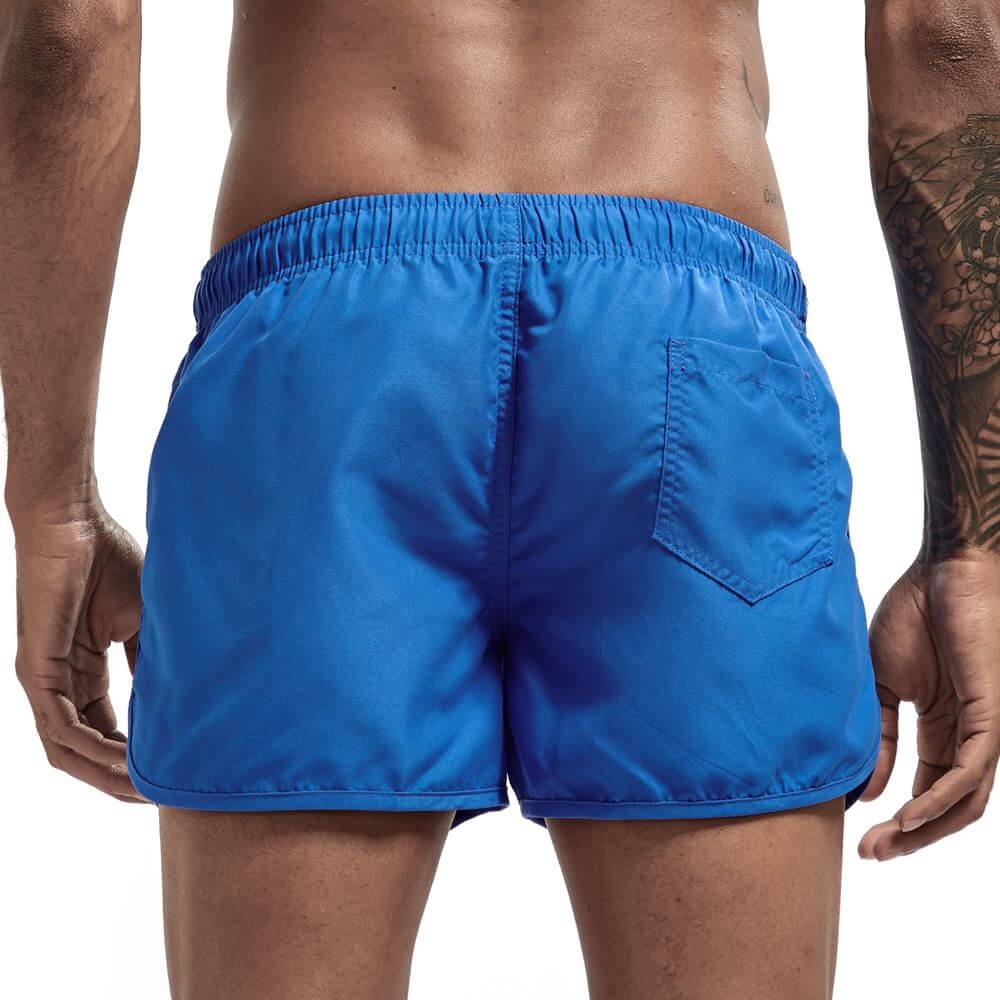 Herren Badeshorts – schnell trocknende Shorts mit Kordelzug und leichtem Schnitt  
