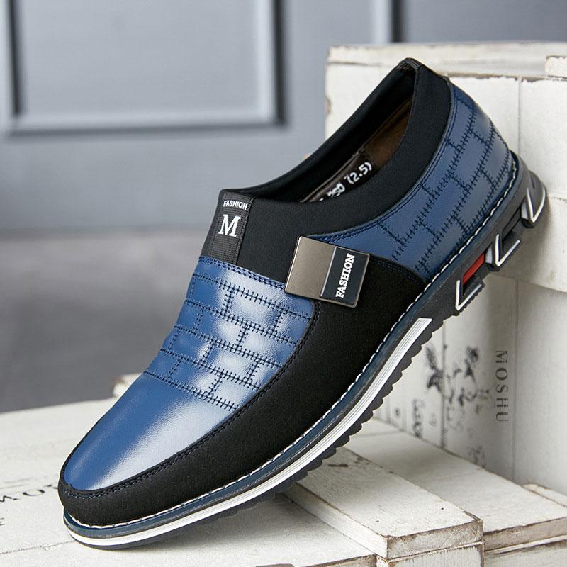Heren instapschoenen – modern design met comfortabele zool en nette afwerking