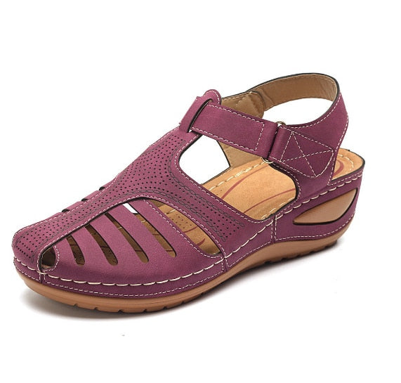 Dames sandalen – comfortabele pasvorm met open design en verstelbare band