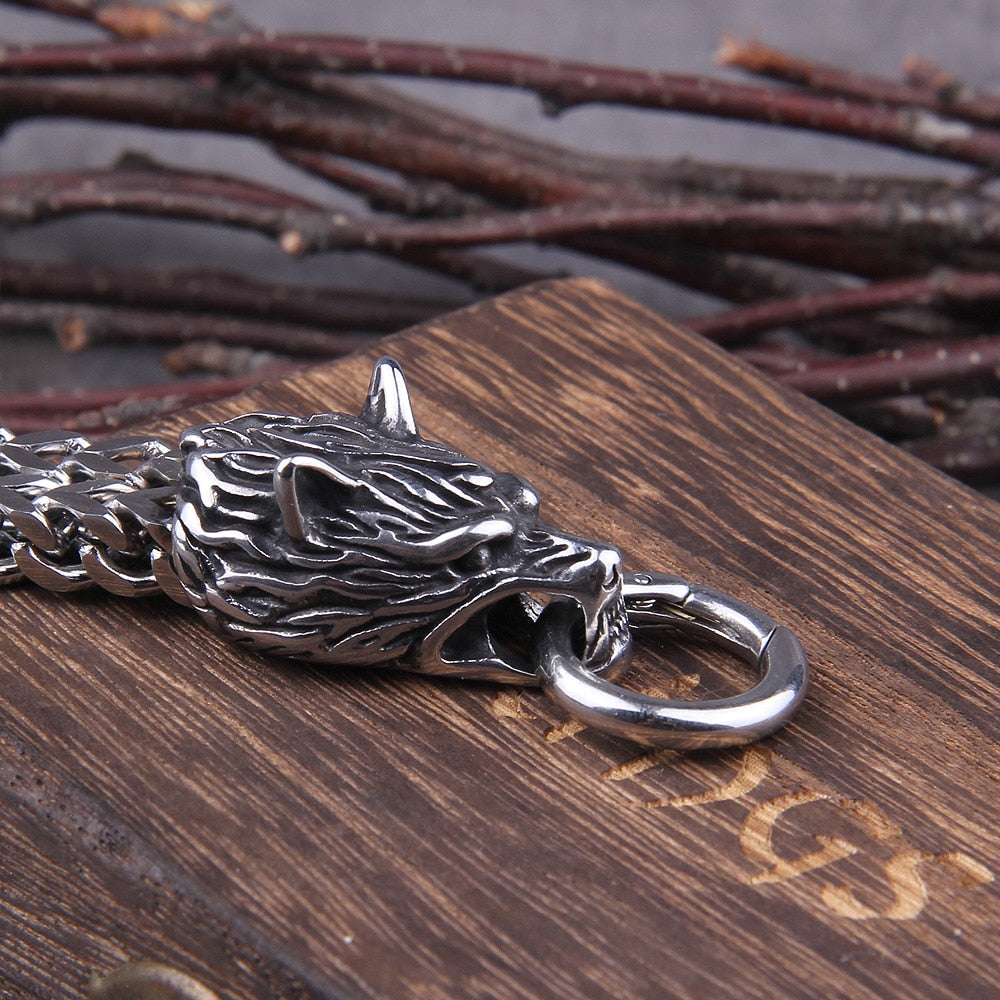 Fenrir Viking armband - (noordse mythologie)