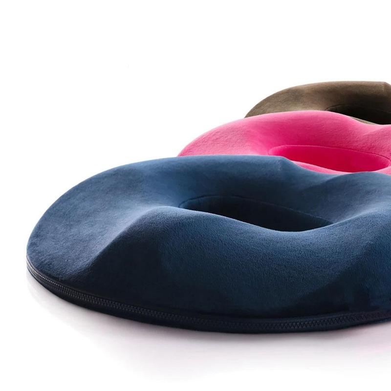 ReliefCushion – almofada de asento de espuma viscoelástica en forma de dona – contra a dor