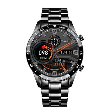 Luxe Smartwatch Heren | Multisport, Meldingen & Stijlvol Design