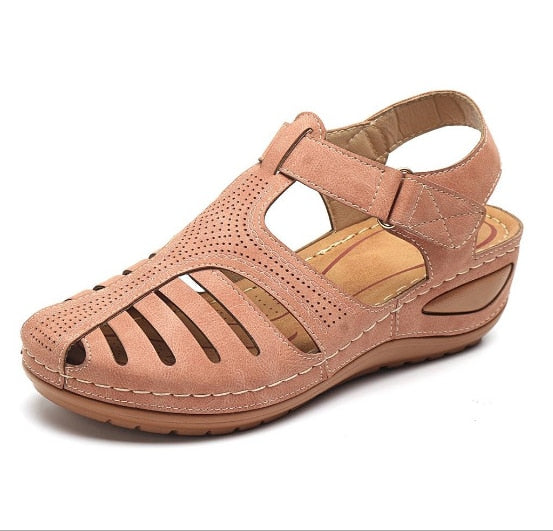 Dames sandalen – comfortabele pasvorm met open design en verstelbare band