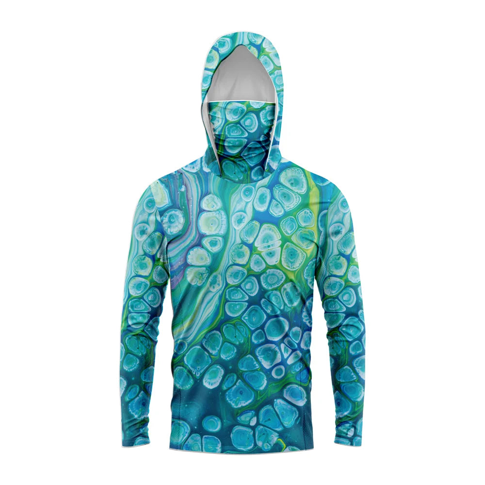 Herren Angelshirt Langarm mit UV-Schutz UPF 50, Schnelltrocknend und Antimikrobiell 6
