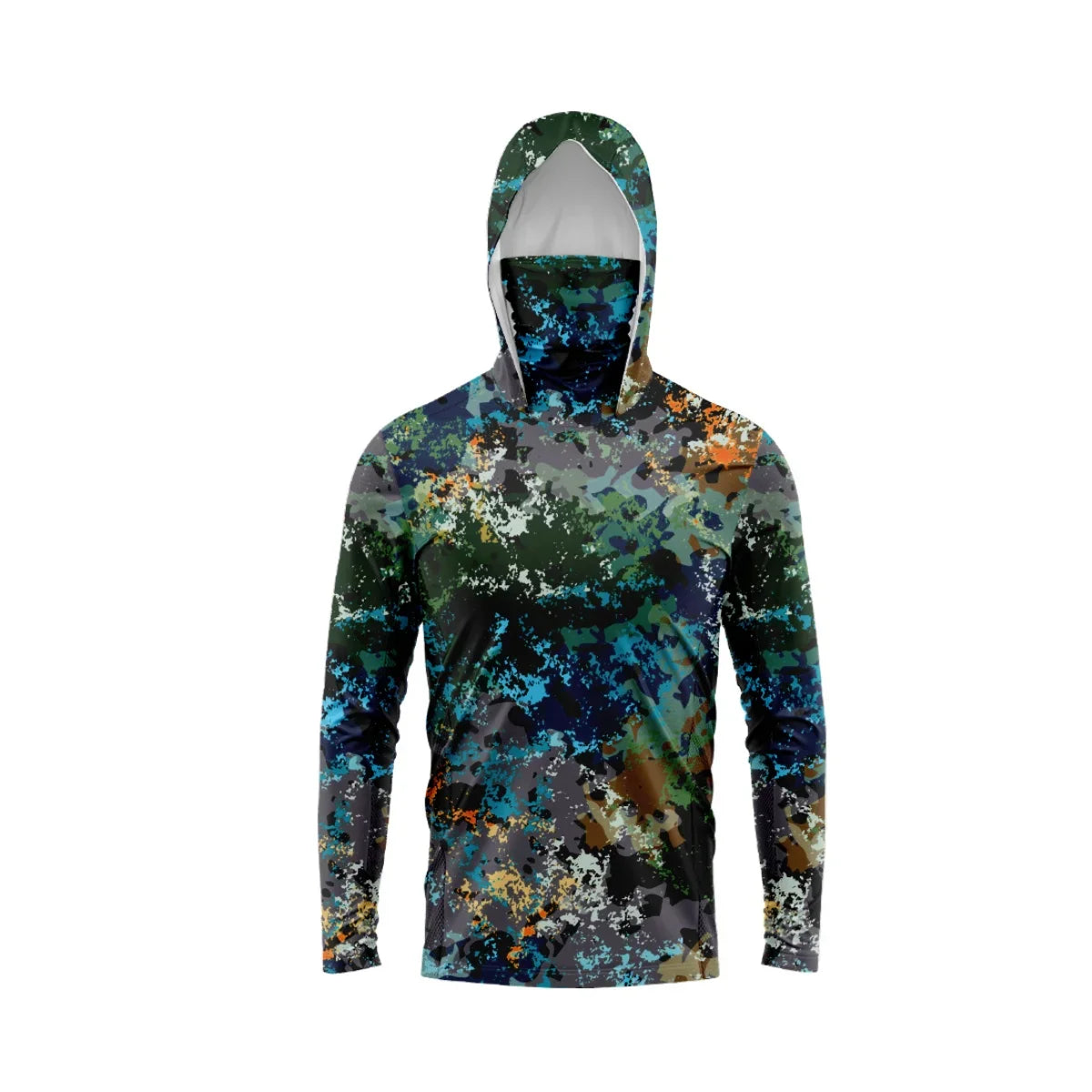 Herren Angelshirt Langarm mit UV-Schutz UPF 50, Schnelltrocknend und Antimikrobiell 7