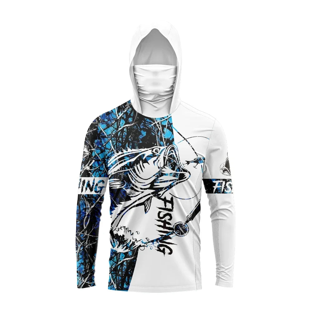Herren Angelshirt mit UV-Schutz UPF 50, schnelltrocknend und antimikrobiell 2