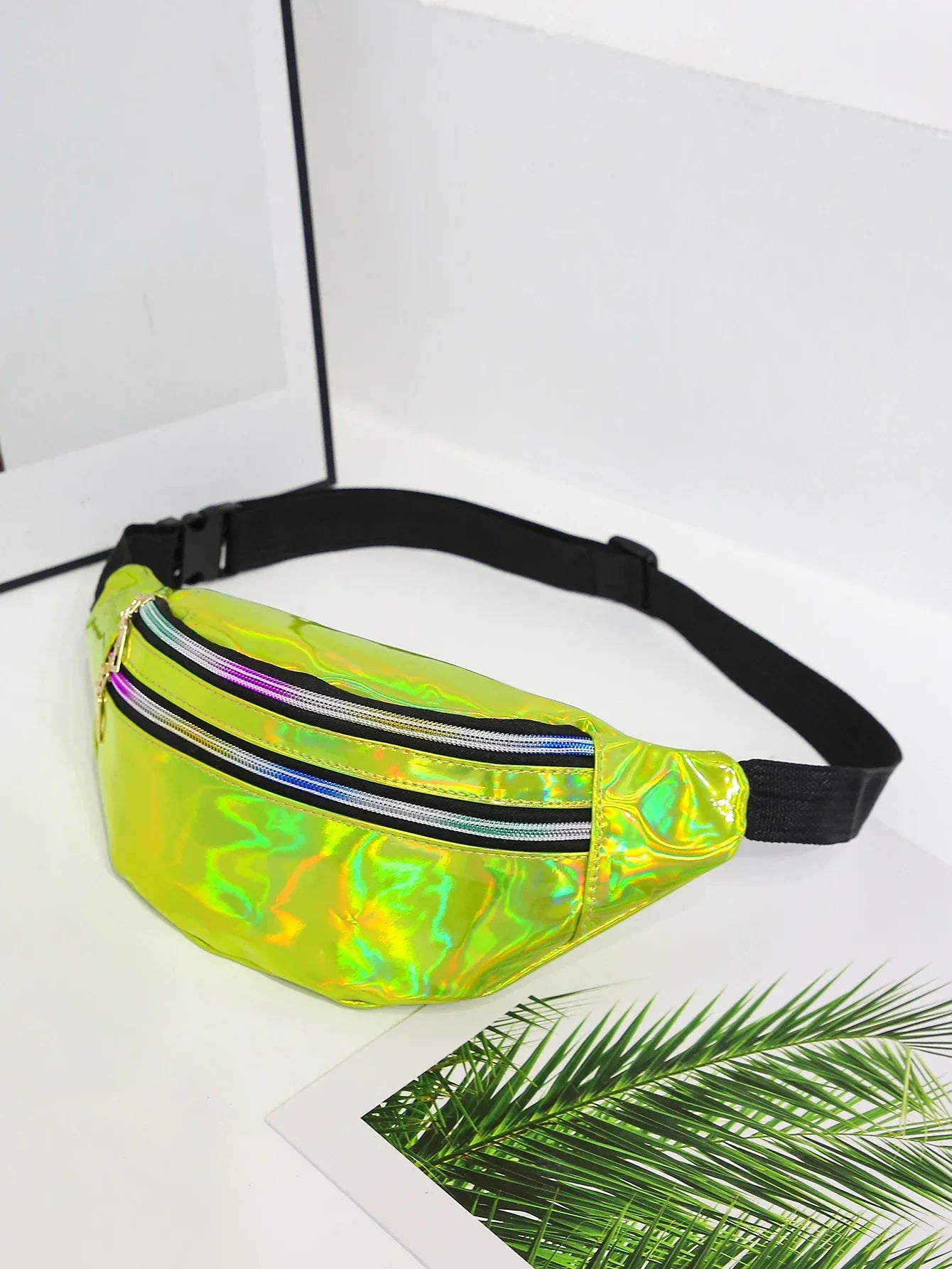Heuptas Dames Zwart - Modieuze Heuptas voor Wandelen en Reizen met Laser Effect 9