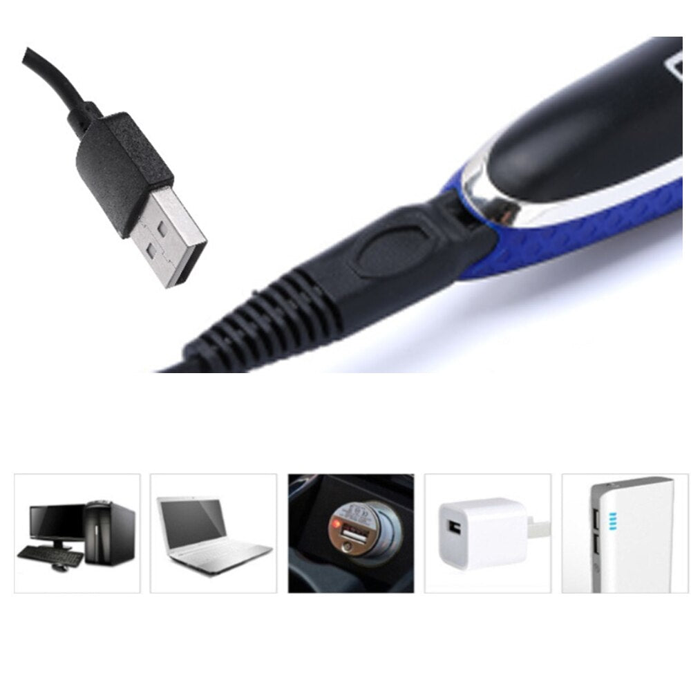Wiederaufladbarer Smart-Rasierer  