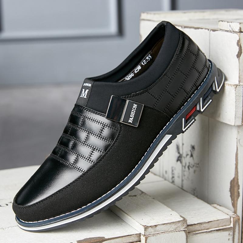 Heren instapschoenen – modern design met comfortabele zool en nette afwerking