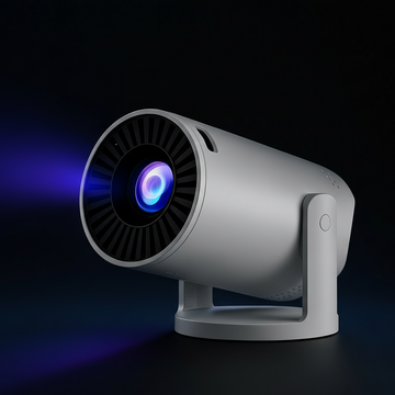 Mini Beamer – 1080p Projectie, Draadloze Schermspiegeling & Ingebouwde Speaker