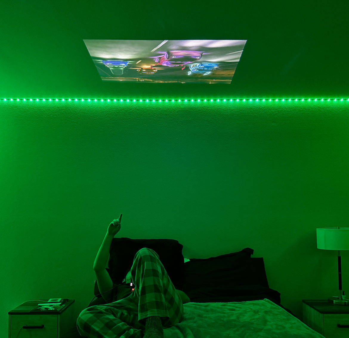 Mini Beamer – 1080p Projectie, Draadloze Schermspiegeling & Ingebouwde Speaker