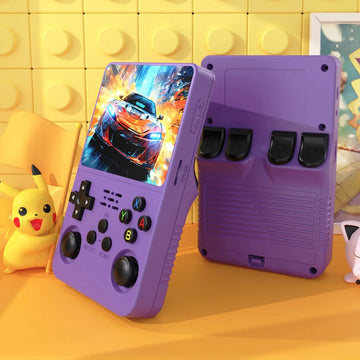 Consola de Juegos Retro Portátil – Pantalla IPS, Doble Palanca y Opción de 64GB/128GB