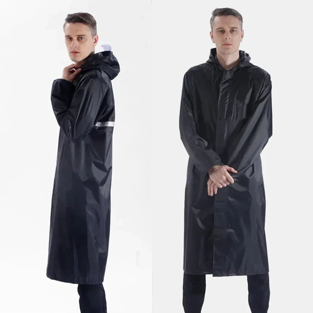 RainGuard – Black rain jacket adults – Waterproof & breathable outdoor