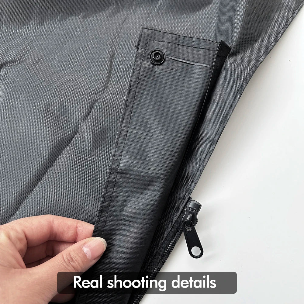 RainGuard – Black rain jacket adults – Waterproof & breathable outdoor