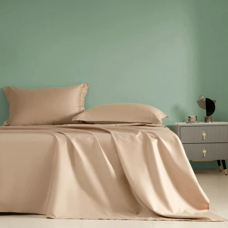Hoeslaken van Egyptisch katoen – 1200 TC, optioneel met elastische band 7