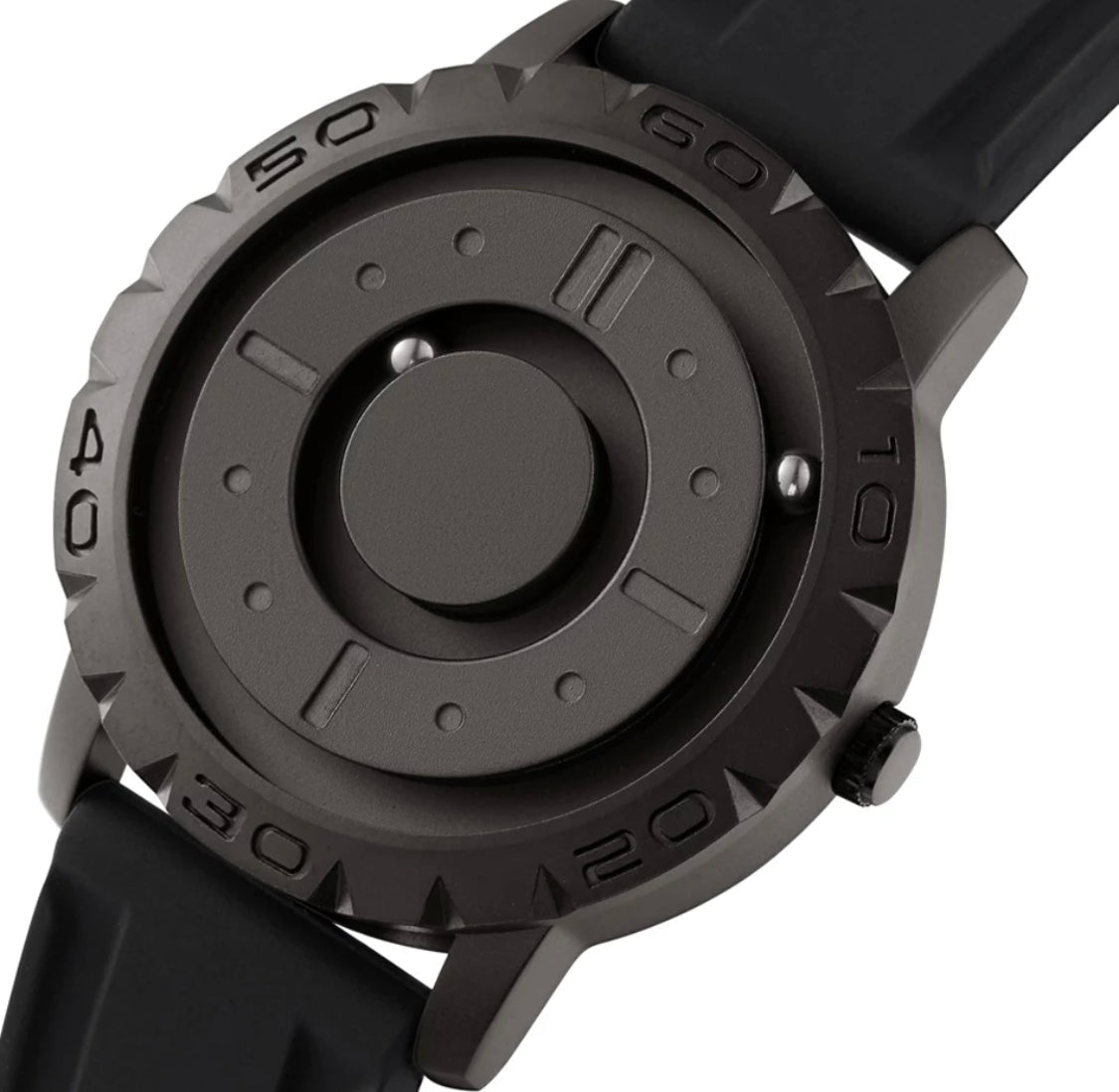 Revalki Reloj Magnet Ball Quartz - Reloj elegante con mecanismo innovador