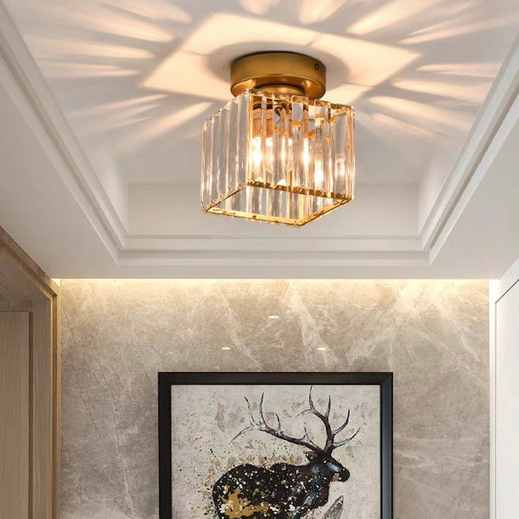 Bravura – Modern flush ceiling lamp – 1-light black design