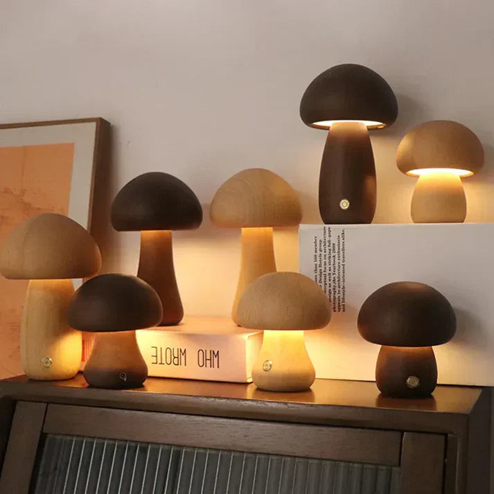 Revalki CozyGlow | Unieke draadloze paddenstoel lamp