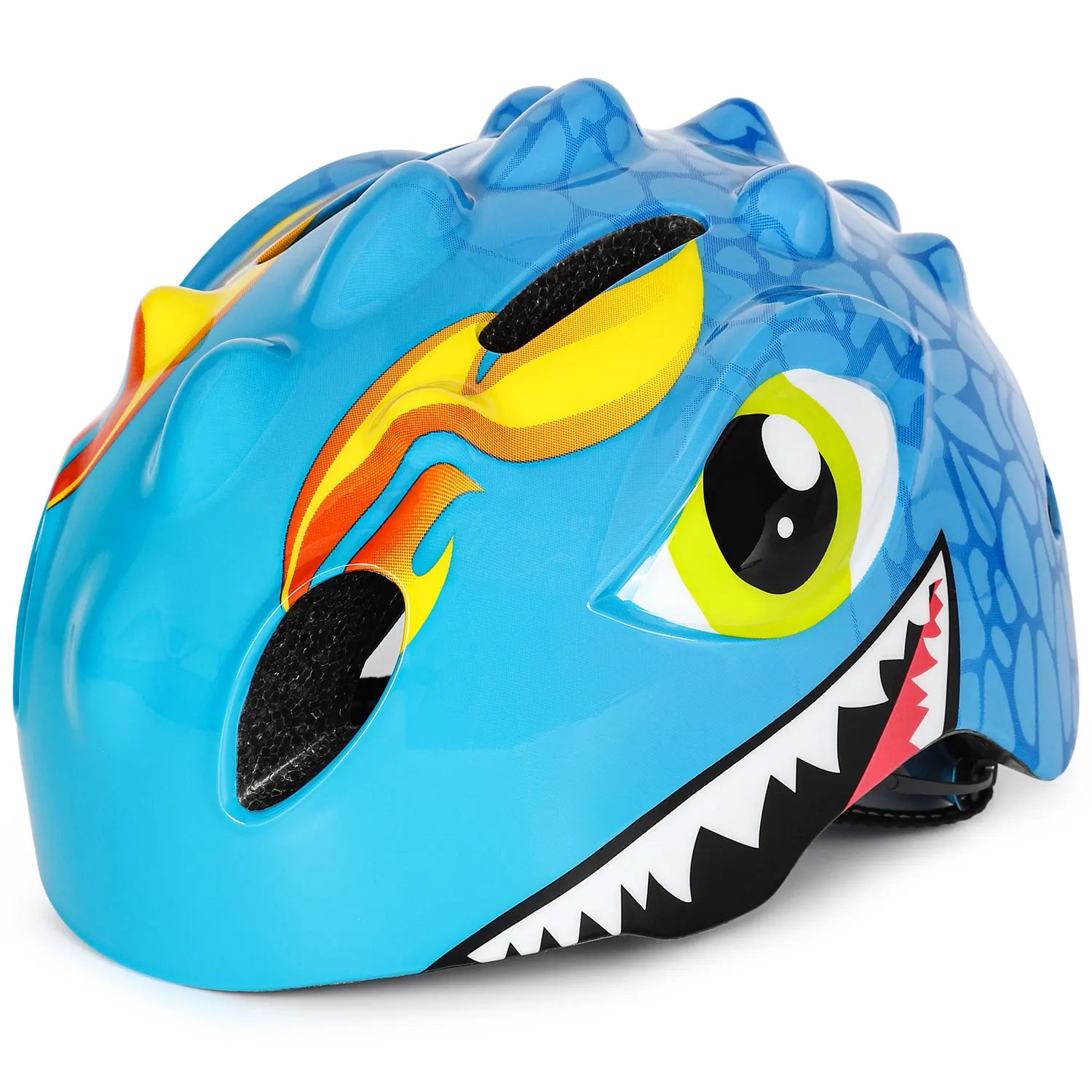 Kinderfietshelm Set met Knie- en Elleboogbeschermers voor Kinderen 50-54 cm 11