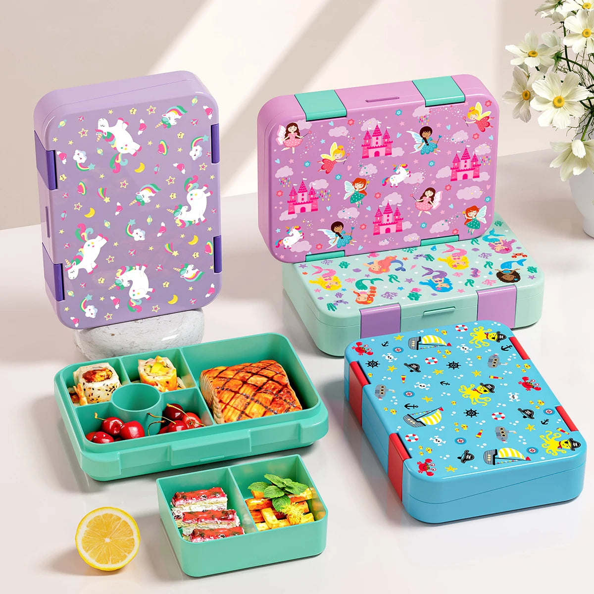 Lunixi – Bento lunchbox leak-proof microwave-safe – children school