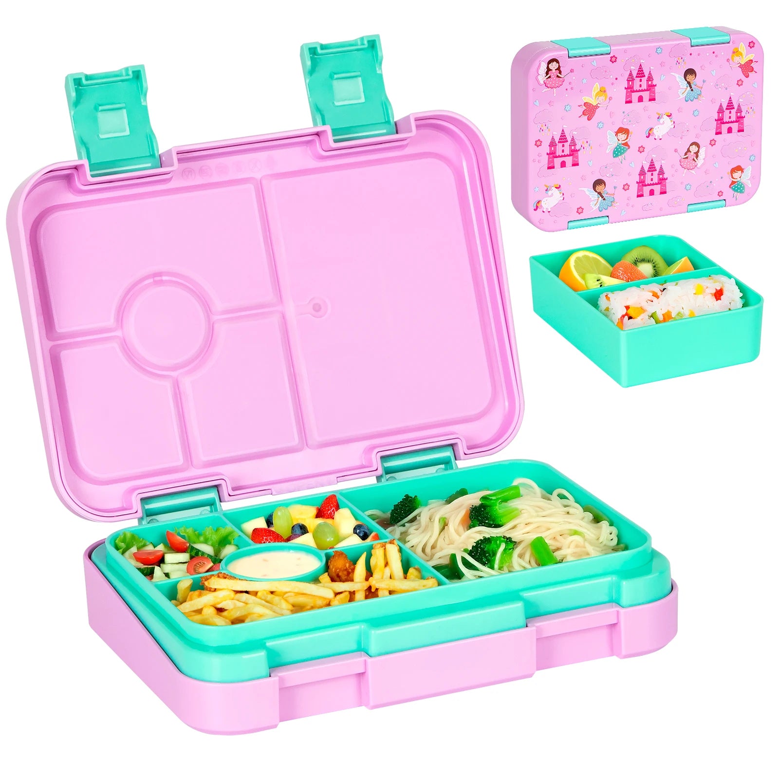 Lunixi – Bento lunchbox leak-proof microwave-safe – children school