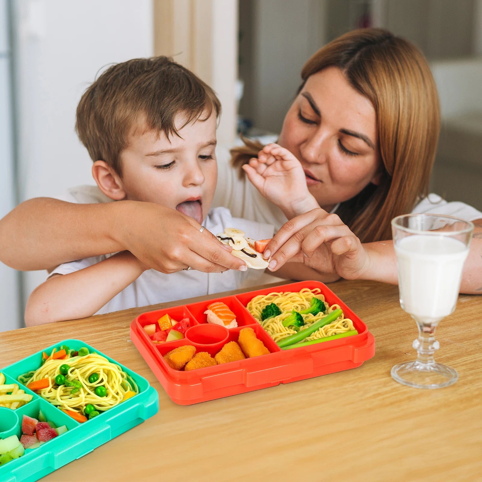 Lunixi – Bento lunchbox leak-proof microwave-safe – children school