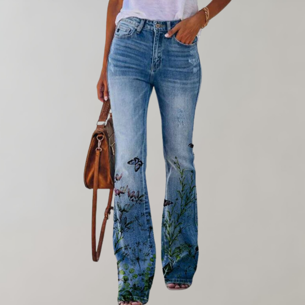 Kjellfrid Flare Jeans per a Dones – Pantalons d'estiu elegants i còmodes