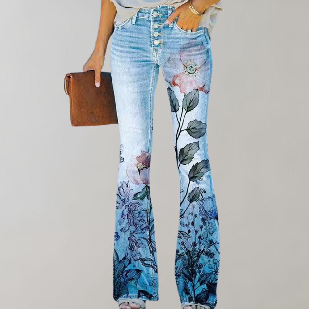 Kjellfrid Flare Jeans per a Dones – Pantalons d'estiu elegants i còmodes
