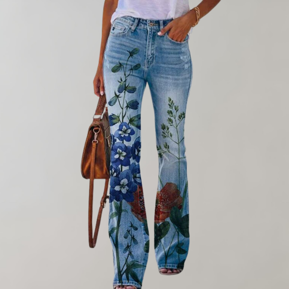 Kjellfrid Flare Jeans per a Dones – Pantalons d'estiu elegants i còmodes