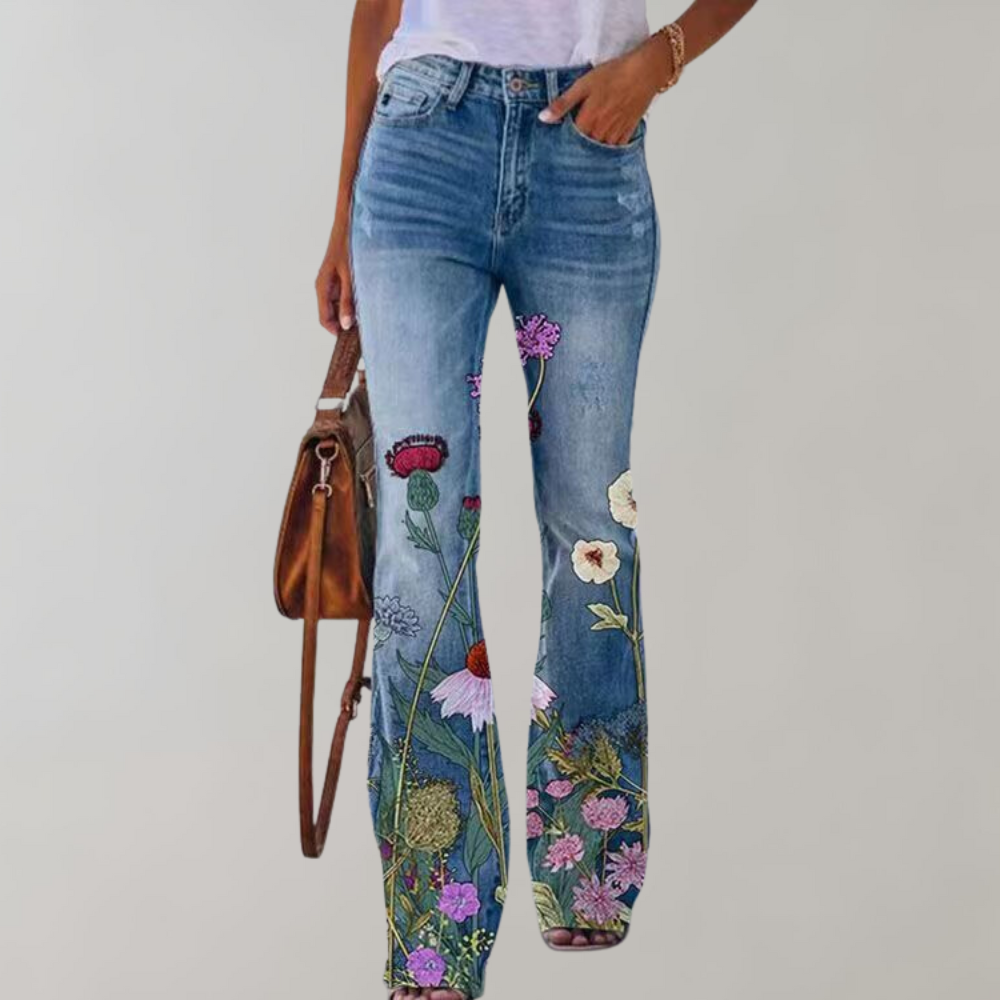 Kjellfrid Flare Jeans per a Dones – Pantalons d'estiu elegants i còmodes