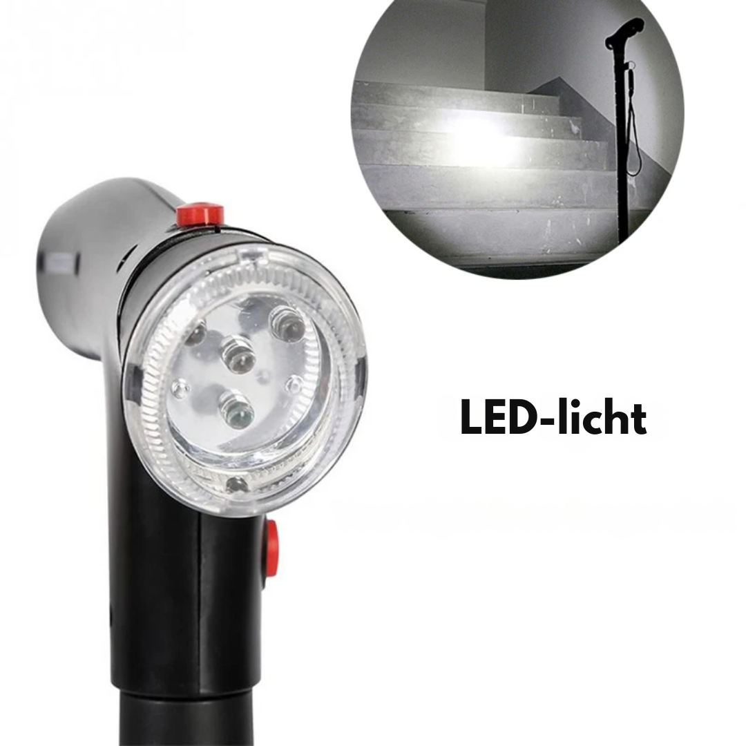 Movario – Ergonomische wandelstok – Lichtgewicht steun & stabiliteit