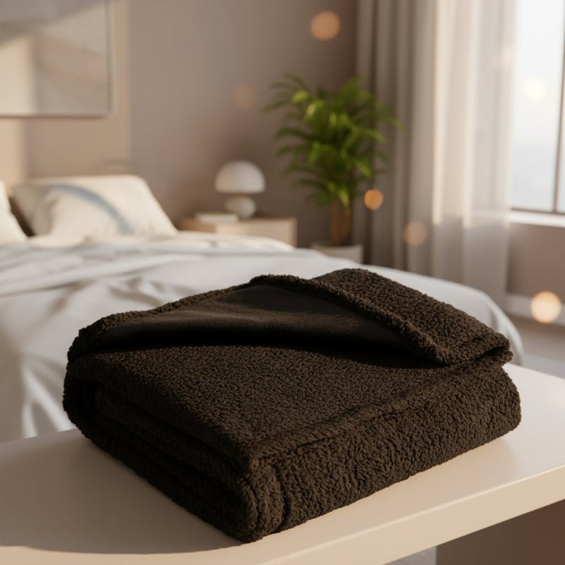 Kuscheldecke Wasserdicht – Weiche Fleece-Decke mit Schutzschicht & Aufbewahrungstasche Bolendo