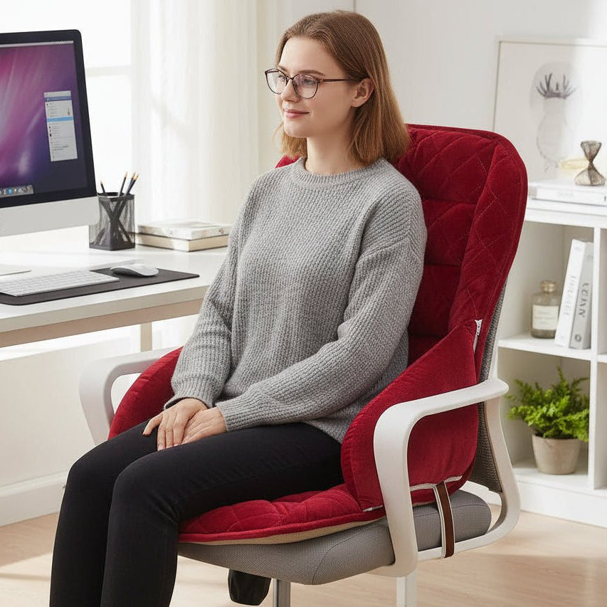SPINOVA – Ergonomic Lumbar Cushion for Upright, Relaxed Sitting Vestragear