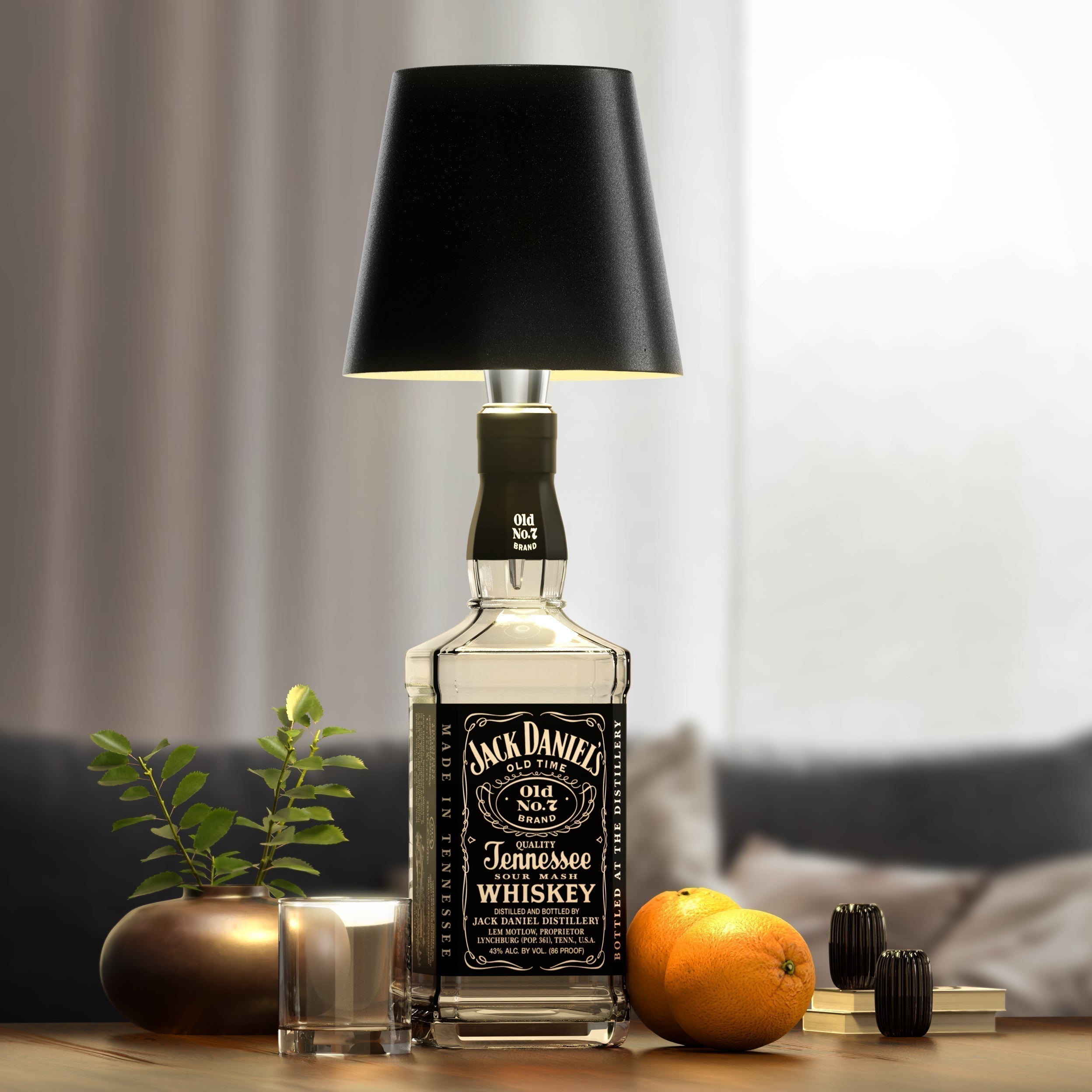 Bottle lamp - turn your old bottles into stylish lamps