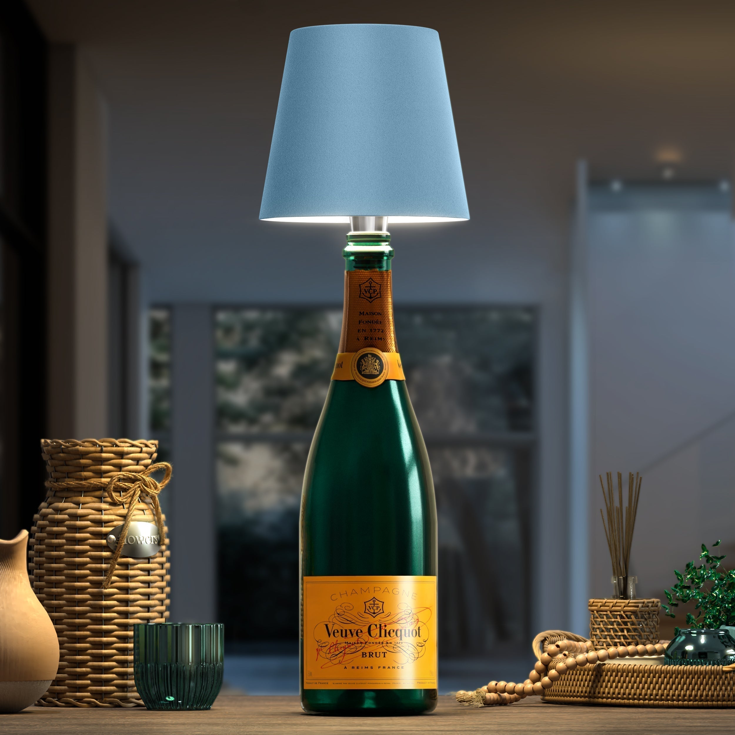 Bottle lamp - turn your old bottles into stylish lamps