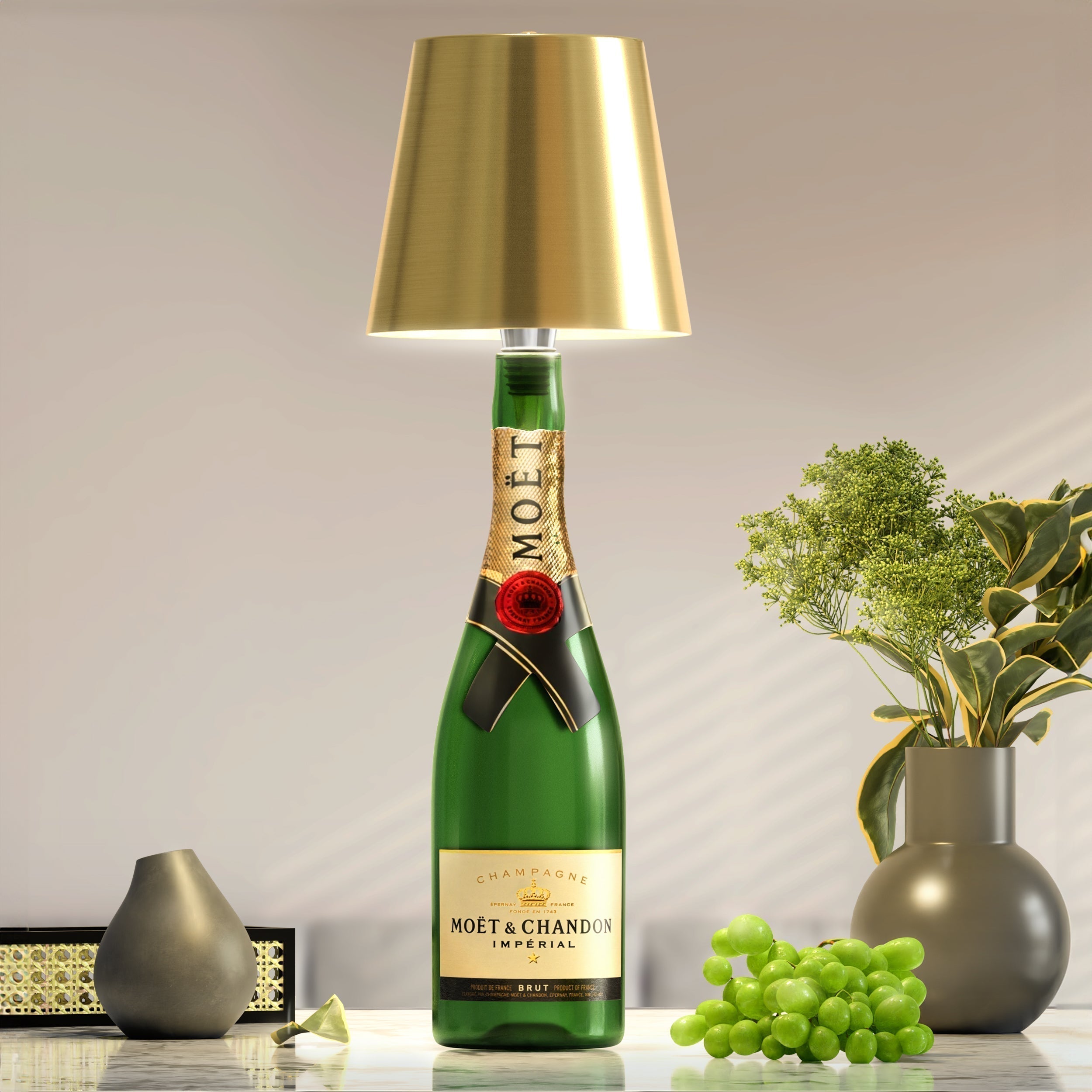 Bottle lamp - turn your old bottles into stylish lamps