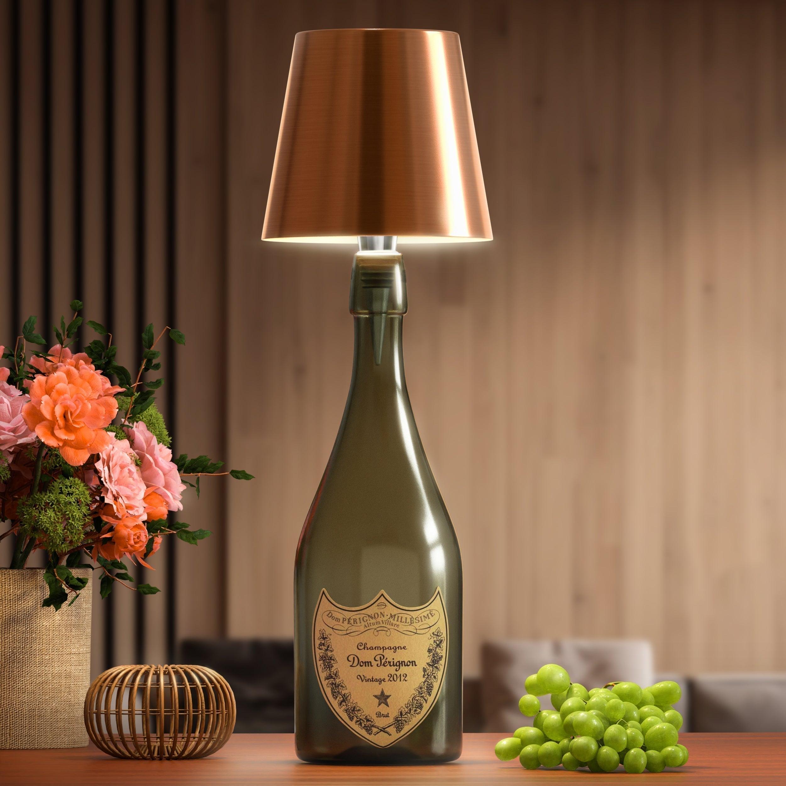 Bottle lamp - turn your old bottles into stylish lamps